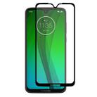 ENKAY Hat-prince Full Glue 0.26mm 9H 2.5D Tempered Glass Film for Motorola Moto G7 Plus (Black) - 1