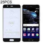 25 PCS 9H 5D Full Glue Full Screen Tempered Glass Film for Huawei P10 - 1