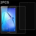 2 PCS for  HUAWEI MediaPad T3 7.0 inch 0.3mm 9H Surface Hardness Full Screen Tempered Glass Screen Protector - 1