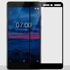 MOFI for Nokia 7 9H Surface Hardness 2.5D Arc Edge Full Screen Tempered Glass Film Screen Protector (Black) - 2