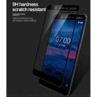 MOFI for Nokia 7 9H Surface Hardness 2.5D Arc Edge Full Screen Tempered Glass Film Screen Protector (Black) - 3