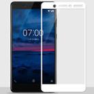 MOFI for Nokia 7 9H Surface Hardness 2.5D Arc Edge Full Screen Tempered Glass Film Screen Protector (White) - 2