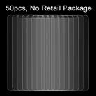 50 PCS for Huawei P8 Lite (2017) 0.26mm 9H Surface Hardness Explosion-proof Non-full Screen Tempered Glass Screen Film, No Retail Package - 1