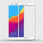 MOFi for  Huawei Honor Play 7C 9H Surface Hardness 2.5D Arc Edge Full Screen HD Tempered Glass Film Screen Protector (White) - 1