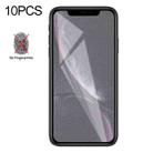 For iPhone XR / iPhone 11 10pcs Non-Full Matte Frosted Tempered Glass Film - 1