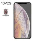 For iPhone XS Max / iPhone 11 Pro Max 10pcs Non-Full Matte Frosted Tempered Glass Film - 1