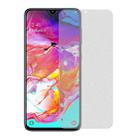 50 PCS Non-Full Matte Frosted Tempered Glass Film for Galaxy A70, No Retail Package - 2