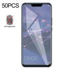 50 PCS Non-Full Matte Frosted Tempered Glass Film for Huawei Mate 20 Lite, No Retail Package - 1