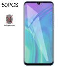 50 PCS Non-Full Matte Frosted Tempered Glass Film for Huawei Honor 20i, No Retail Package - 1