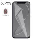 50 PCS Non-Full Matte Frosted Tempered Glass Film for Xiaomi Mi 8 Explorer, No Retail Package - 1