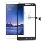 For Xiaomi  Redmi Note 3 0.26mm 9H Surface Hardness Explosion-proof Silk-screen Tempered Glass Full Screen Film(Black) - 1