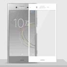 MOFI for Sony Xperia XZ1 Full Screen 9H Hardness 2.5D Explosion-proof Tempered Glass Screen Film (White) - 2