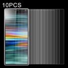 10 PCS 0.26mm 9H 2.5D Tempered Glass Film for Sony Xperia 10 - 1