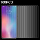 100 PCS 0.26mm 9H 2.5D Tempered Glass Film for Xiaomi Mi 9 - 1