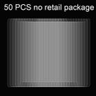 50 PCS for Motorola Moto G5 Plus 0.26mm 9H Surface Hardness Explosion-proof Non-full Screen Tempered Glass Screen Film - 1