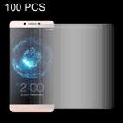 100 PCS for LETV Le Max 2 / X820 0.26mm 9H Surface Hardness 2.5D Explosion-proof Non-full Screen Tempered Glass Screen Film - 1