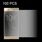 100 PCS for Sony Xperia XA1 Ultra 0.26mm 9H Surface Hardness Explosion-proof Tempered Glass Screen Film - 1