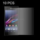 10 PCS for Sony Xperia XA1 0.26mm 9H Surface Hardness Explosion-proof Non-full Screen Tempered Glass Screen Film - 1