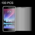 100 PCS for LG K4 (2017) 0.26mm 9H Surface Hardness Explosion-proof Tempered Glass Screen Film - 1