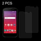 2 PCS for LG K3 (2017) 0.26mm 9H Surface Hardness Explosion-proof Non-full Screen Tempered Glass Screen Film - 1