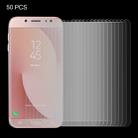 50 PCS for Galaxy J7 (2017) (US Version) 0.3mm 9H Surface Hardness 2.5D Explosion-proof Non-full Screen Tempered Glass Screen Film, No Retail Package - 1