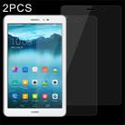 2 PCS for Huawei MediaPad T2 8.0 Pro 0.4mm 9H Surface Hardness Full Screen Tempered Glass Screen Protector - 1