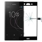 For Sony Xperia XZ1 0.26mm 9H Surface Hardness 3D Full Screen Tempered Glass Screen Protector(Black) - 1