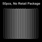 50 PCS for Huawei G9 Plus 0.26mm 9H Surface Hardness Explosion-proof Non-full Screen Tempered Glass Screen Film, No Retail Package - 1