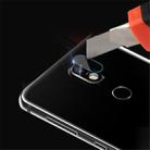 0.3mm 2.5D Round Edge Rear Camera Lens Tempered Glass Film for Nokia 7 - 1