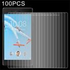 100 PCS 0.3mm 9H Full Screen Tempered Glass Film for Lenovo Tab 7 / Tab 4 TB-7504 - 1