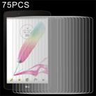 75 PCS 0.3mm 9H Full Screen Tempered Glass Film for LG G PAD F 8.0 / V495 - 1