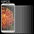 10 PCS 0.26mm 9H 2.5D Tempered Glass Film for Huawei Y6 2018 - 1