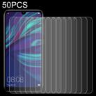 50 PCS 0.26mm 9H 2.5D Tempered Glass Film for Huawei Y7 2019, No Retail Package - 1
