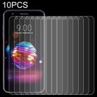 10 PCS 0.26mm 9H 2.5D Tempered Glass Film for LG K11 Plus - 1