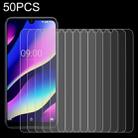 50 PCS 0.26mm 9H 2.5D Tempered Glass Film for Wiko View3, No Retail Package - 1