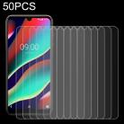 50 PCS 0.26mm 9H 2.5D Tempered Glass Film for Wiko View3 Pro, No Retail Package - 1