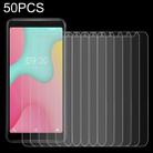 50 PCS 0.26mm 9H 2.5D Tempered Glass Film for Wiko Y60, No Retail Package - 1