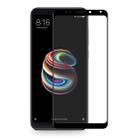 ENKAY Hat-Prince 0.26mm 9H 6D Curved Full Screen Tempered Glass Film for Xiaomi Redmi Note 5 (International Version) (Black) - 1