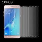 10 PCS for Galaxy J5 (2017) / J530 (US Version) 0.3mm 9H Surface Hardness 2.5D Explosion-proof Tempered Glass Non-full Screen Film - 1