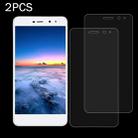 2 PCS for  Huawei Y5 2017 0.3mm 9H Surface Hardness 2.5D Explosion-proof Full Screen Tempered Glass Screen Film - 1