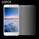10 PCS for  Huawei Y5 2017 0.3mm 9H Surface Hardness 2.5D Explosion-proof Full Screen Tempered Glass Screen Film - 1