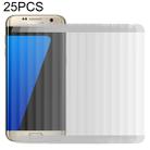 25 PCS For Galaxy S7 Edge / G935 0.26mm 9H Surface Hardness Curved Surface Non-full Screen Tempered Glass Film (Transparent) - 1