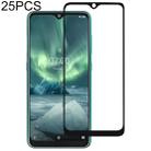 25 PCS For Nokia 7.2 Full Cover ScreenProtector Tempered Glass Film - 1