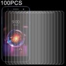 100 PCS 0.26mm 9H 2.5D Explosion-proof Tempered Glass Film for LG X power3 - 1