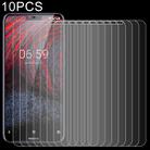 10 PCS 0.26mm 9H 2.5D Explosion-proof Tempered Glass Film for Nokia 6.1 Plus - 1