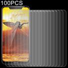 100 PCS 0.26mm 9H 2.5D Explosion-proof Tempered Glass Film for Nokia 8.1 - 1