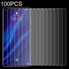 100 PCS 0.26mm 9H 2.5D Tempered Glass Film for Huawei P30 - 1