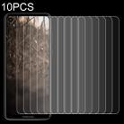10 PCS 0.26mm 9H 2.5D Tempered Glass Film for Motorola Moto P40 - 1