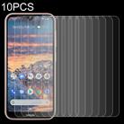 10 PCS 0.26mm 9H 2.5D Tempered Glass Film for Nokia 4.2 - 1