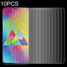 10 PCS 0.26mm 9H 2.5D Tempered Glass Film for Galaxy M20 - 1